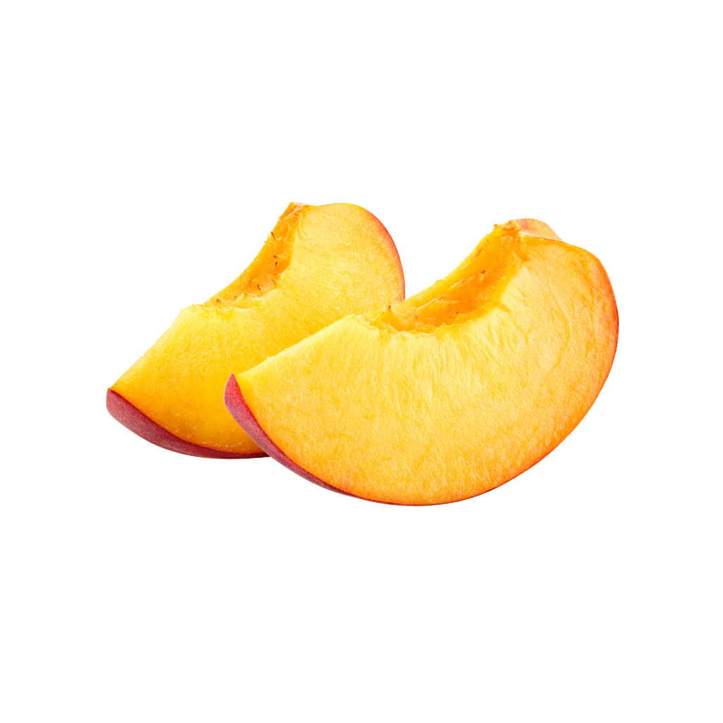 peach slices