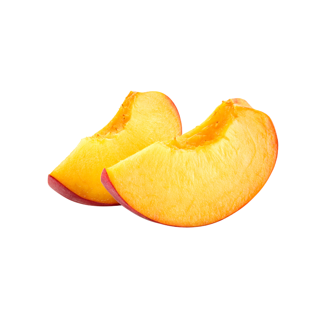 peach slices