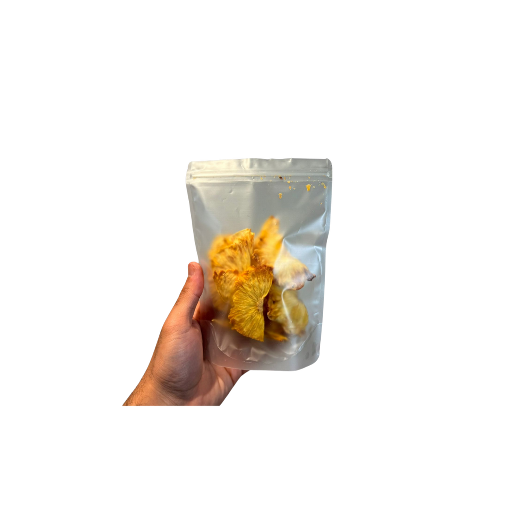 package of dried pineapple