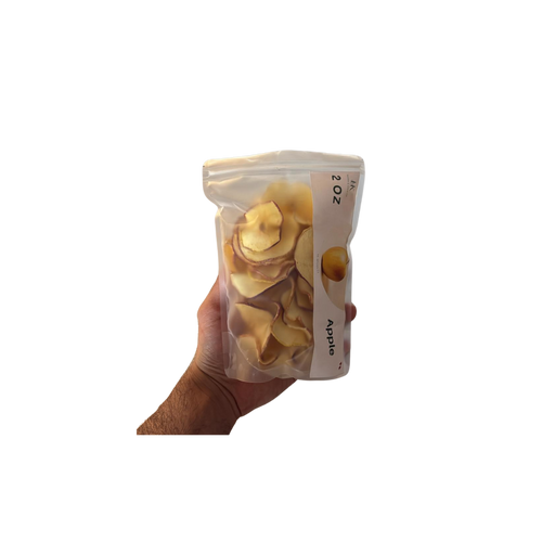 package of dried apple slices